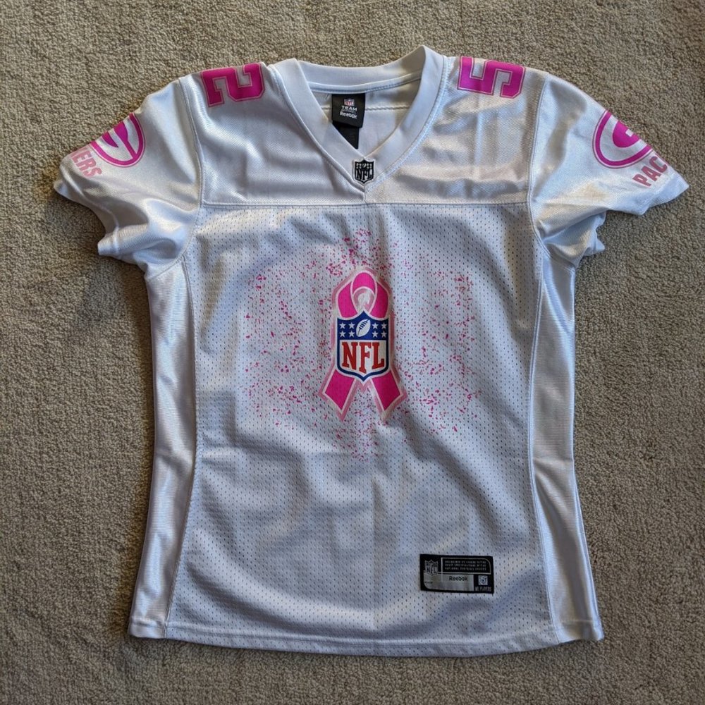 Clay Matthews Breast Cancer Jersey